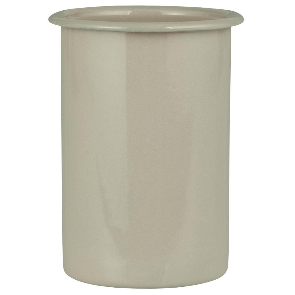 Tooth cup Colour Sand enamel H 12 x Ø 8cm