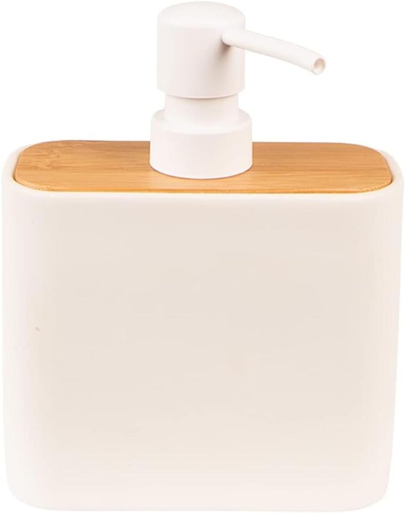 Seifen/Lotionsspender Bbambus Keramik 10x6x13cm