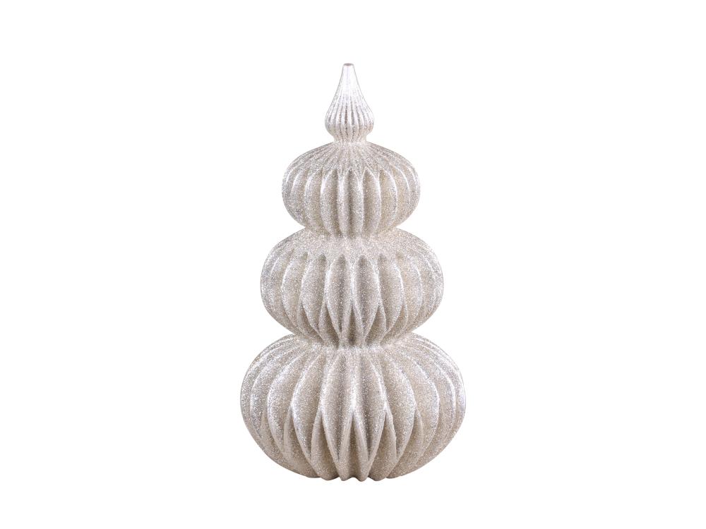 Christmas Tree with Glitter h27 cm