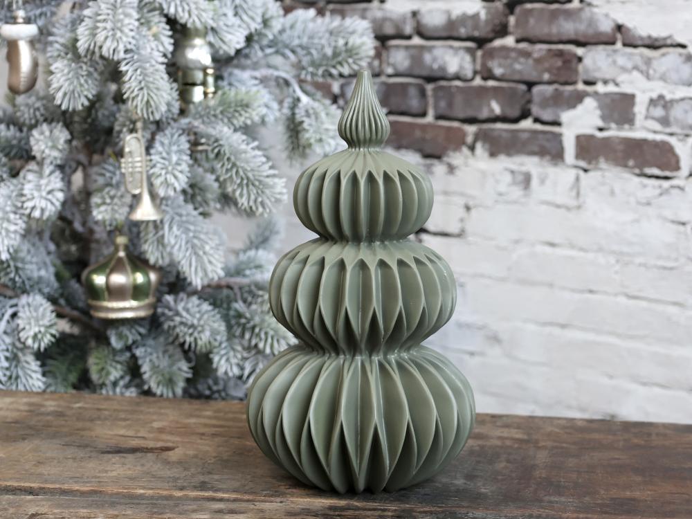 Christbaum Weihnachtsbaum Glitter Polyresin H31cm