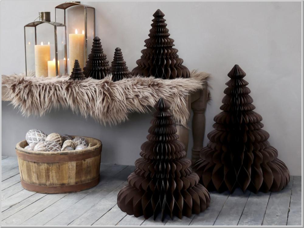 Weihnachtsbaum Chocolate faltbar H50xØ41cm