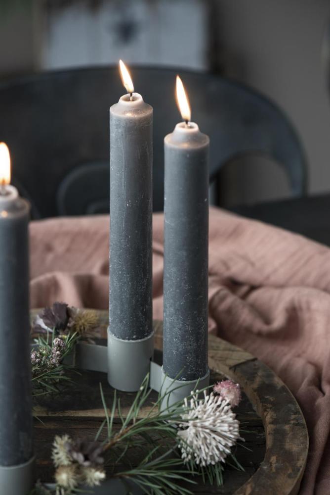 Candle Rustic H18cm