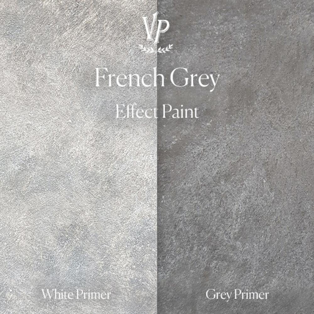 Preview: Vintage Paint Struktureffektfarbe French Grey1000ml