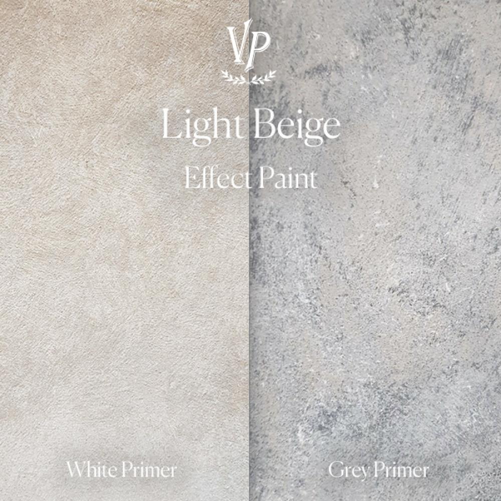 Preview: Vintage Paint Struktureffektfarbe Light Beige 1000ml