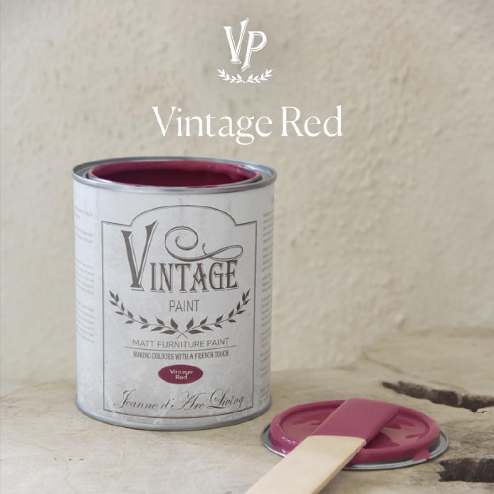 Preview: VP Kreidefarbe Vintage Red 700 ml