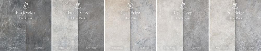 Preview: Vintage Paint Struktureffektfarbe Black Velvet 1000ml