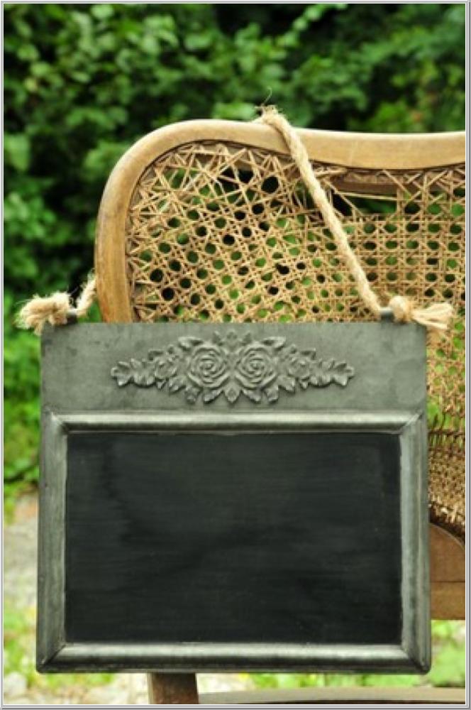Vintage slate gray 25x18cm