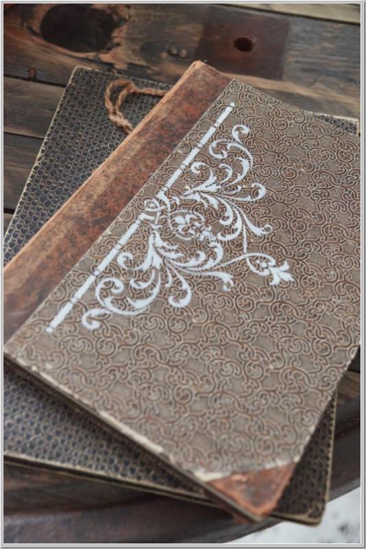 Stencil "Edge Motif" Schablone 24 x 12cm