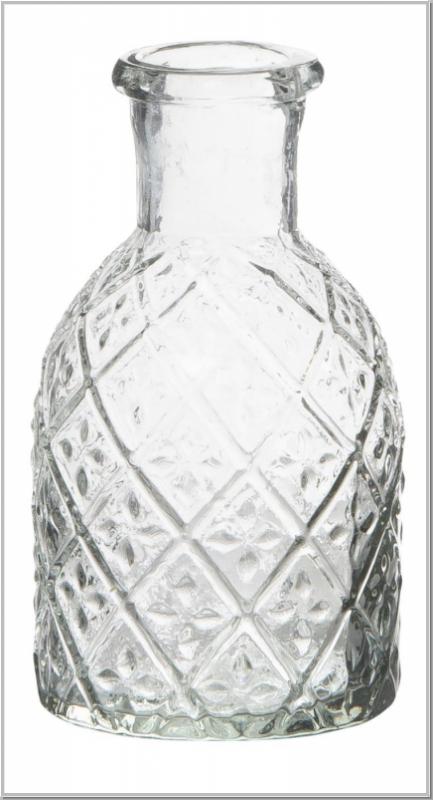 Glass vase apothecary jar
