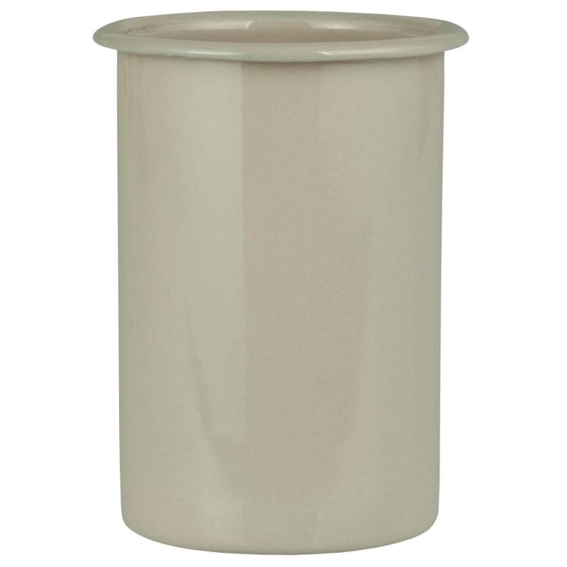 Tooth cup Colour Sand enamel H 12 x Ø 8cm
