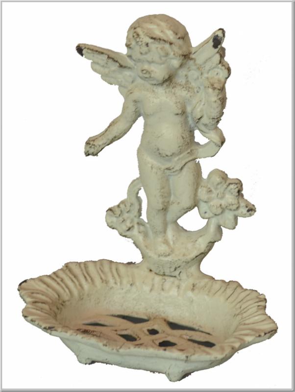 Iron Soapdish Angel blue