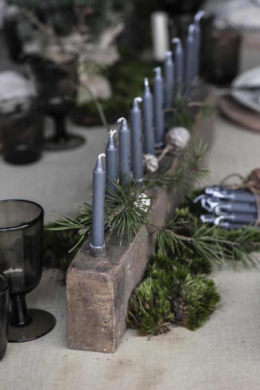 Small Candles Set of 24 H10xØ1,3cm