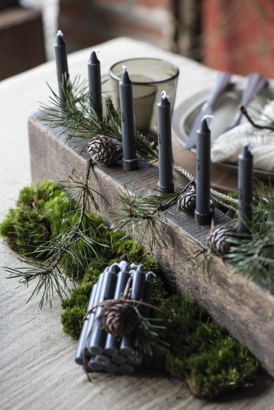 Small Candles Set of 24 H10xØ1,3cm