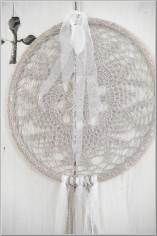 Dreamcatcher Grey Ø 30 x H 60 cm