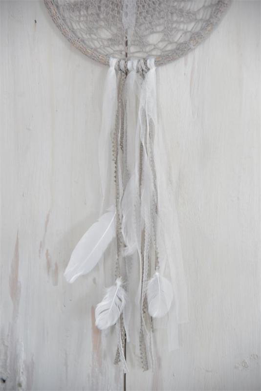 Dreamcatcher Grey Ø 30 x H 60 cm