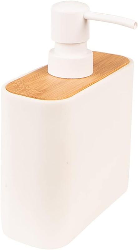 Seifen/Lotionsspender Bbambus Keramik 10x6x13cm