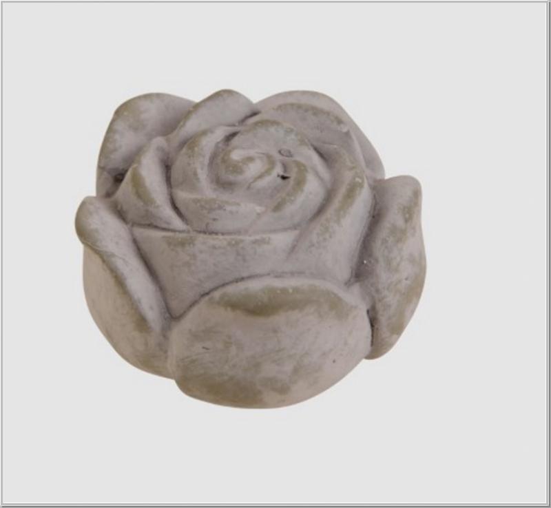 Rosenblüte Elia Zement Ø 6cm