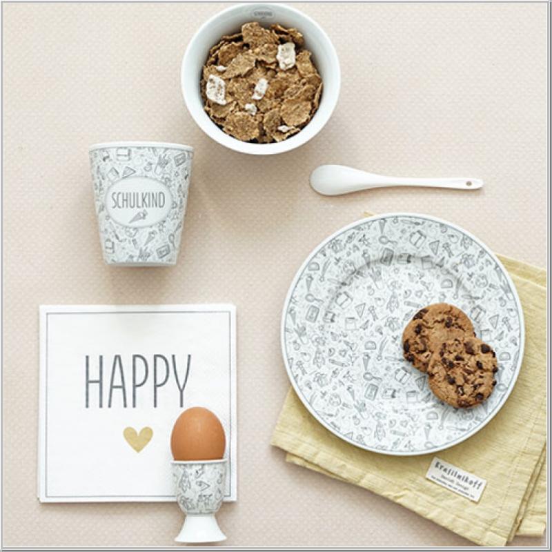 Paper napkin HAPPY 33x33cm