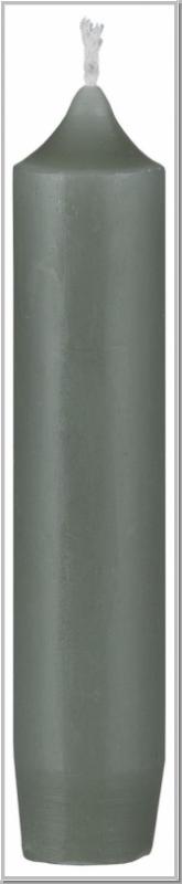 Ib Laursen Candle Grey H11 xØ 2.2cm Set of 2
