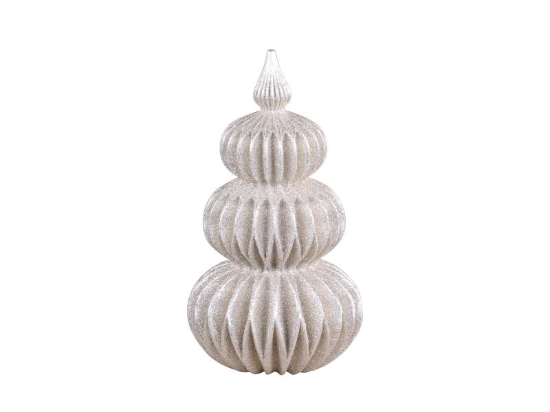Christmas Tree with Glitter h27 cm