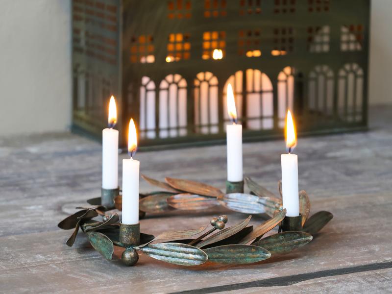 Candleholder Metal Ø 19cm