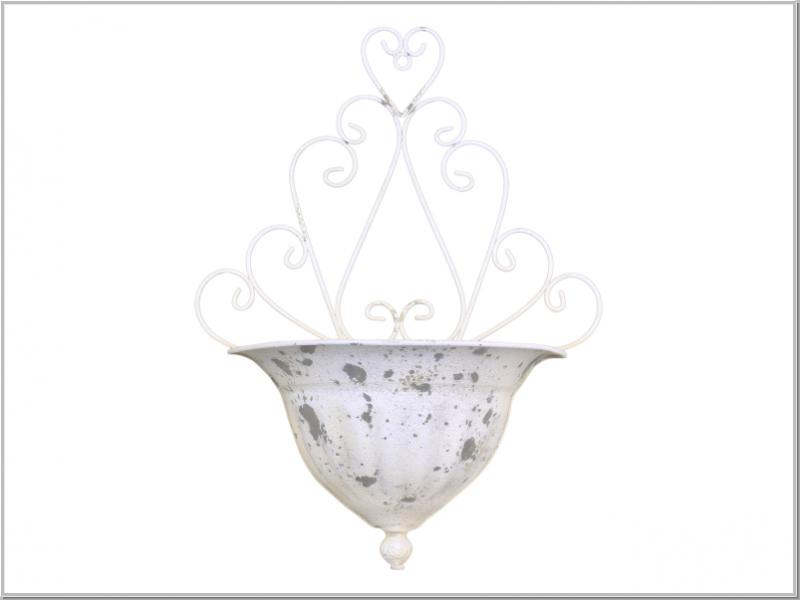 Französischer Wandtopf Wandaufhang H43cm