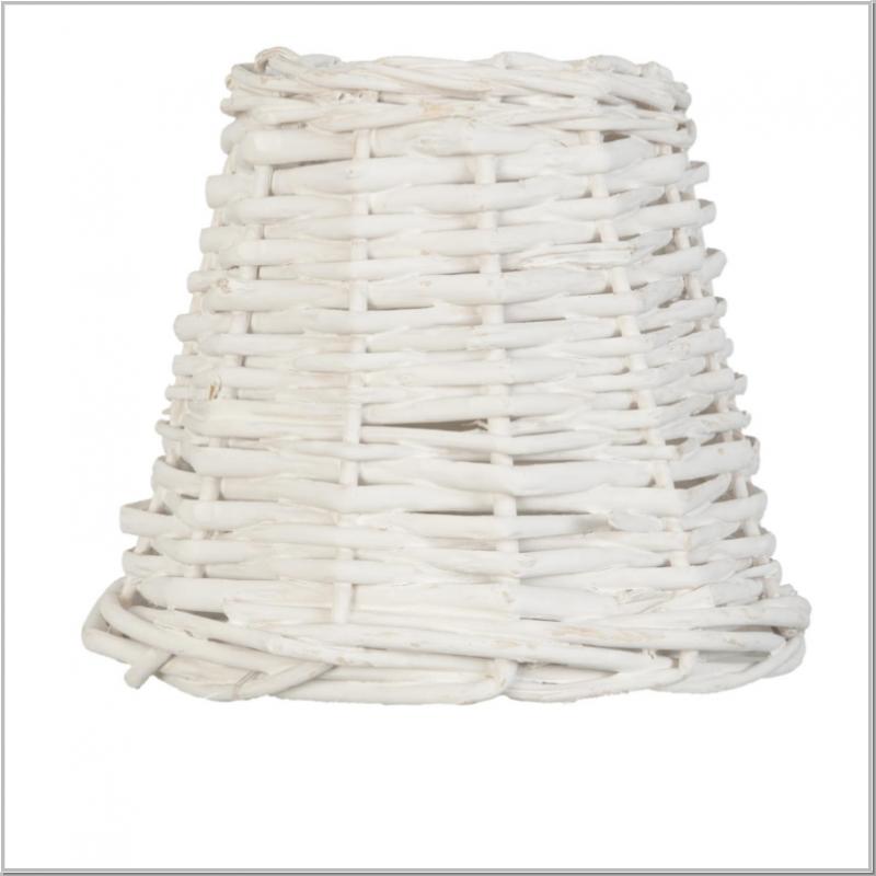 Clayre & Eef Rattan Lampenschirm Ø 14 * 12 cm