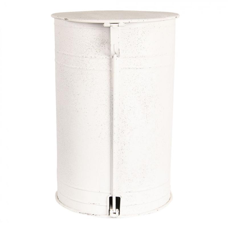 Trash can pedal bin white 12000ml