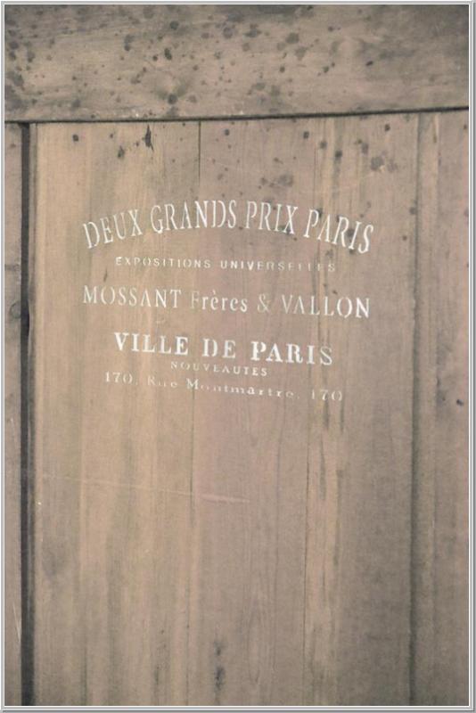JDL Vintage Stencil Schablone "Ville de Paris"