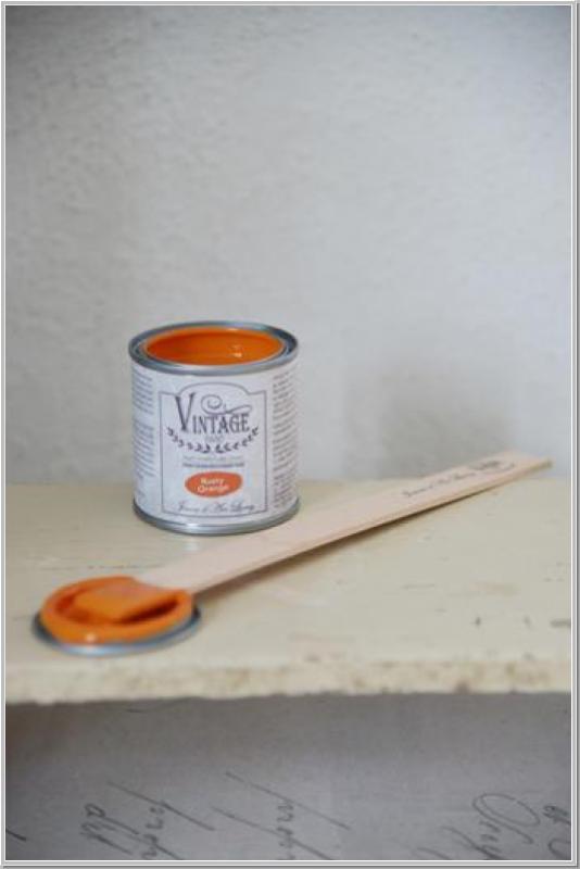Chalk Paint Rusty Orange 100ml