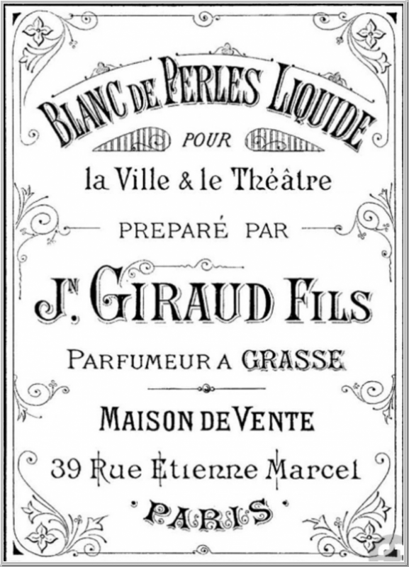 Transferfolie Transfer Paper J. Giraud Fils