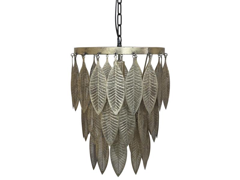 Ceiling lamp with metal decoration H52xØ37,5cm lamp