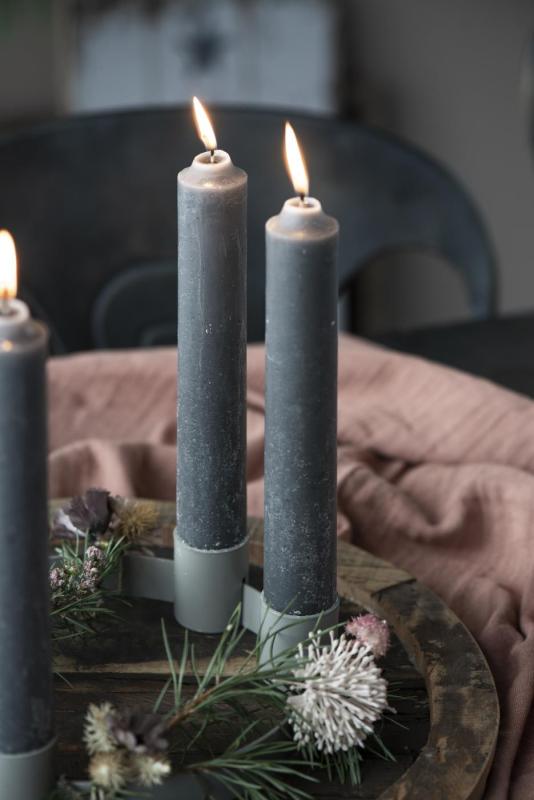 Candle Rustic H18cm