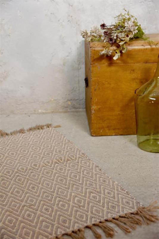 JDL Carpet Rose Creme 70x140cm