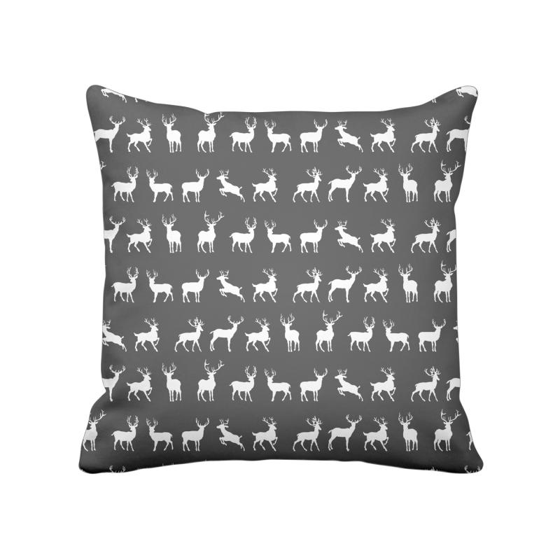 Cushion Cover Grey Deer 50*50