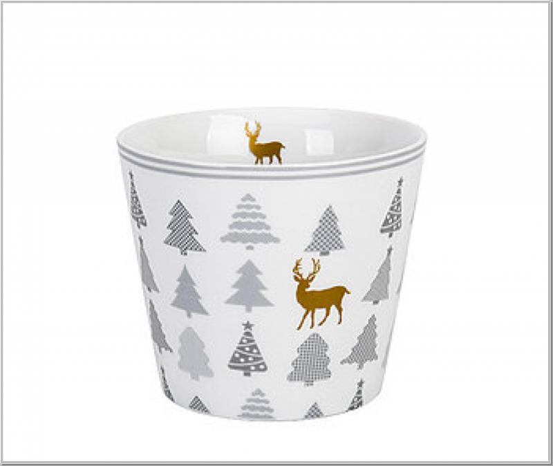 Tasse Cup Tumbler "X-Mas Trees..." Becher H9xØ10