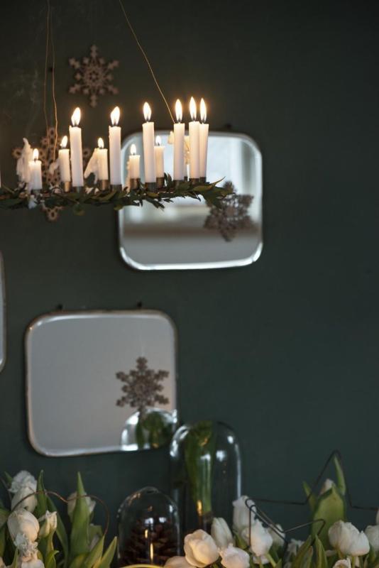 Adventskranz Kerzenständer f.24 Kerzen Ø40cm zum hängen
