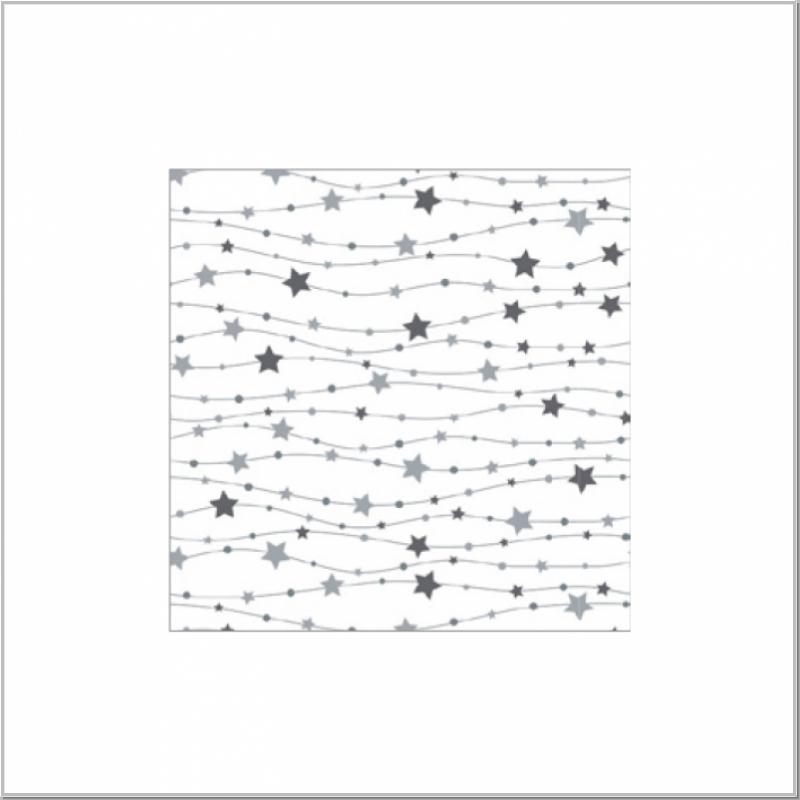 Napkin Paper Stars in the Sky