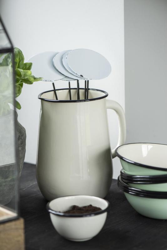 Schale Emaille Hellgrün Cream Ø16,5cm