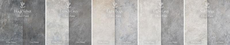Vintage Paint Struktureffektfarbe Light Grey 1000ml