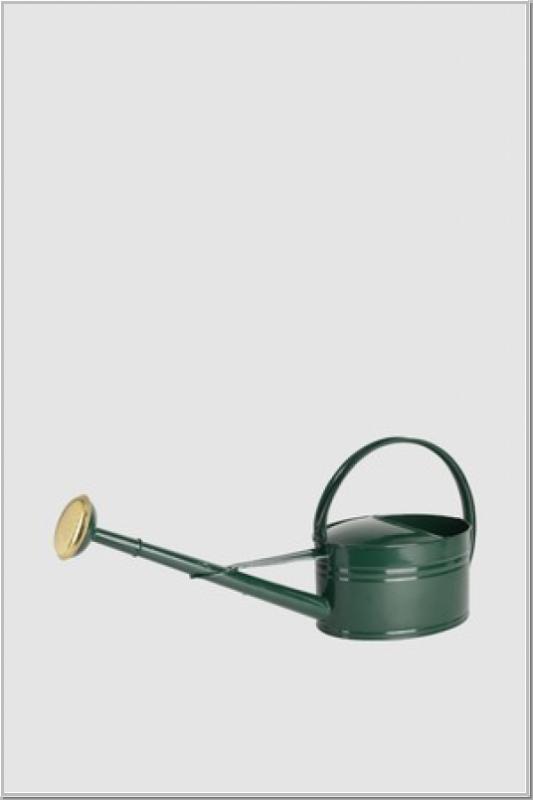 Nostalgic watering can oval 5 liters green
